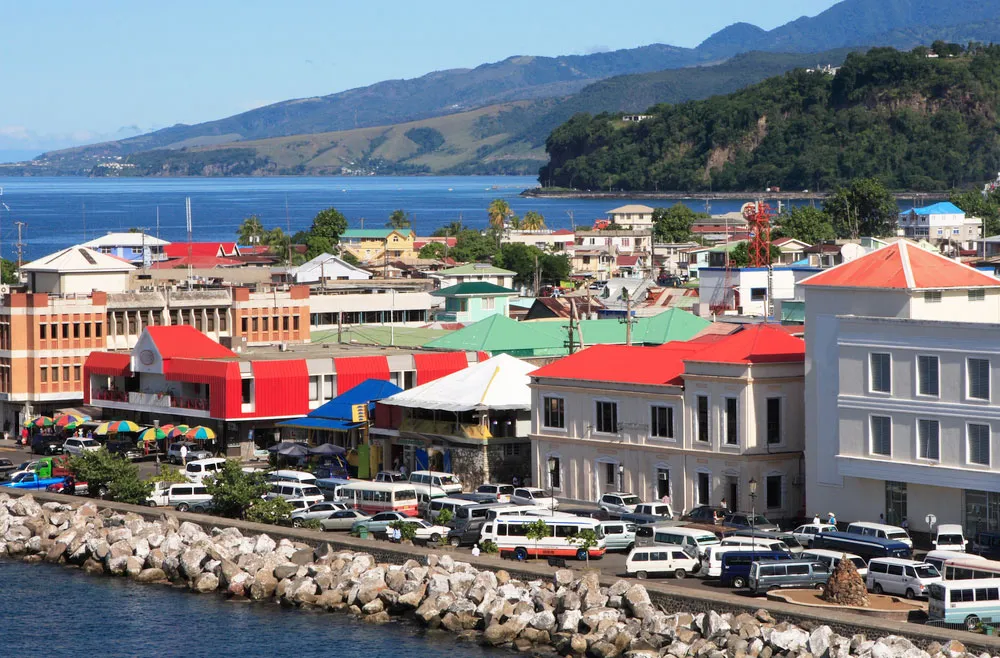cruise ship port roseau dominica